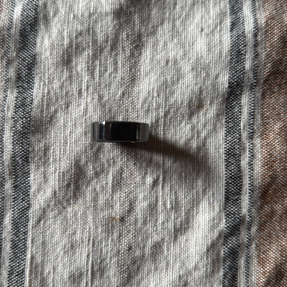 Black Size 9 Oura Ring